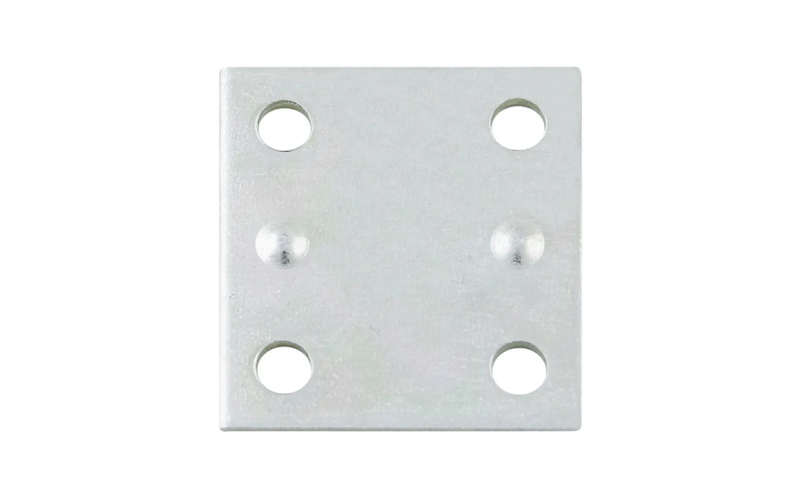 1-1/2" x 1-3/8" Zinc-Plated Mending Plates - 4 Pack