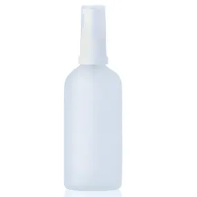 100ml Frosted Glass Serum Pump Bottle