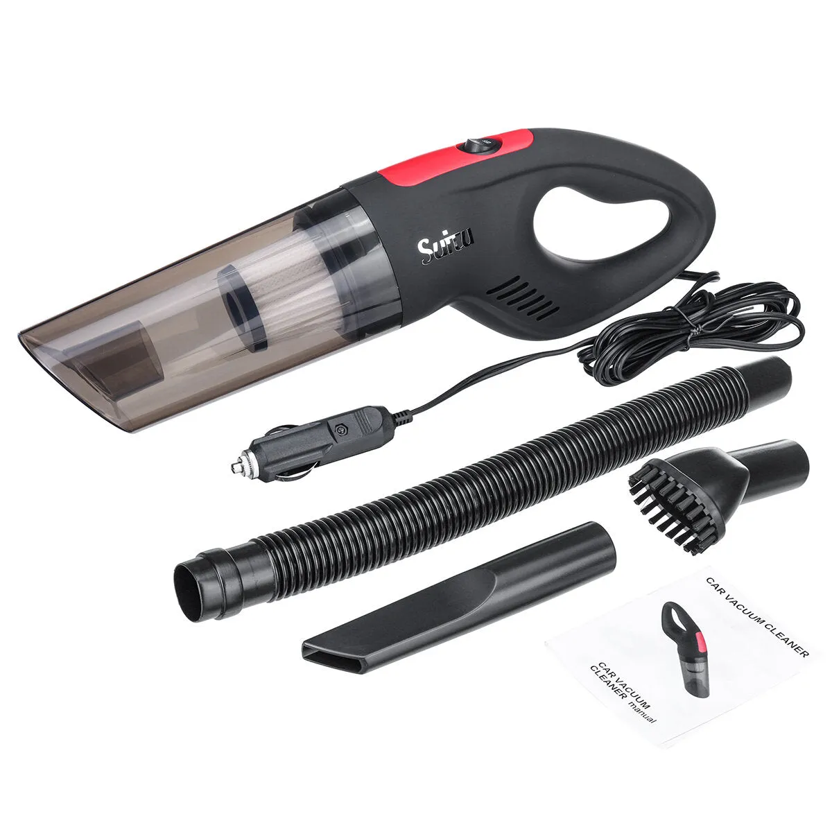 120W Portable Handheld Wireless / Wired Car Vacuum Cleaner Wet/Dry Home Office