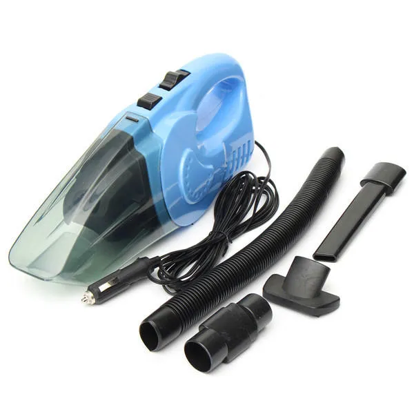 12V 120W Car Interior Vacuum Cleaner Handheld Wet Dry Dual Use Dust Dirt Cleaner