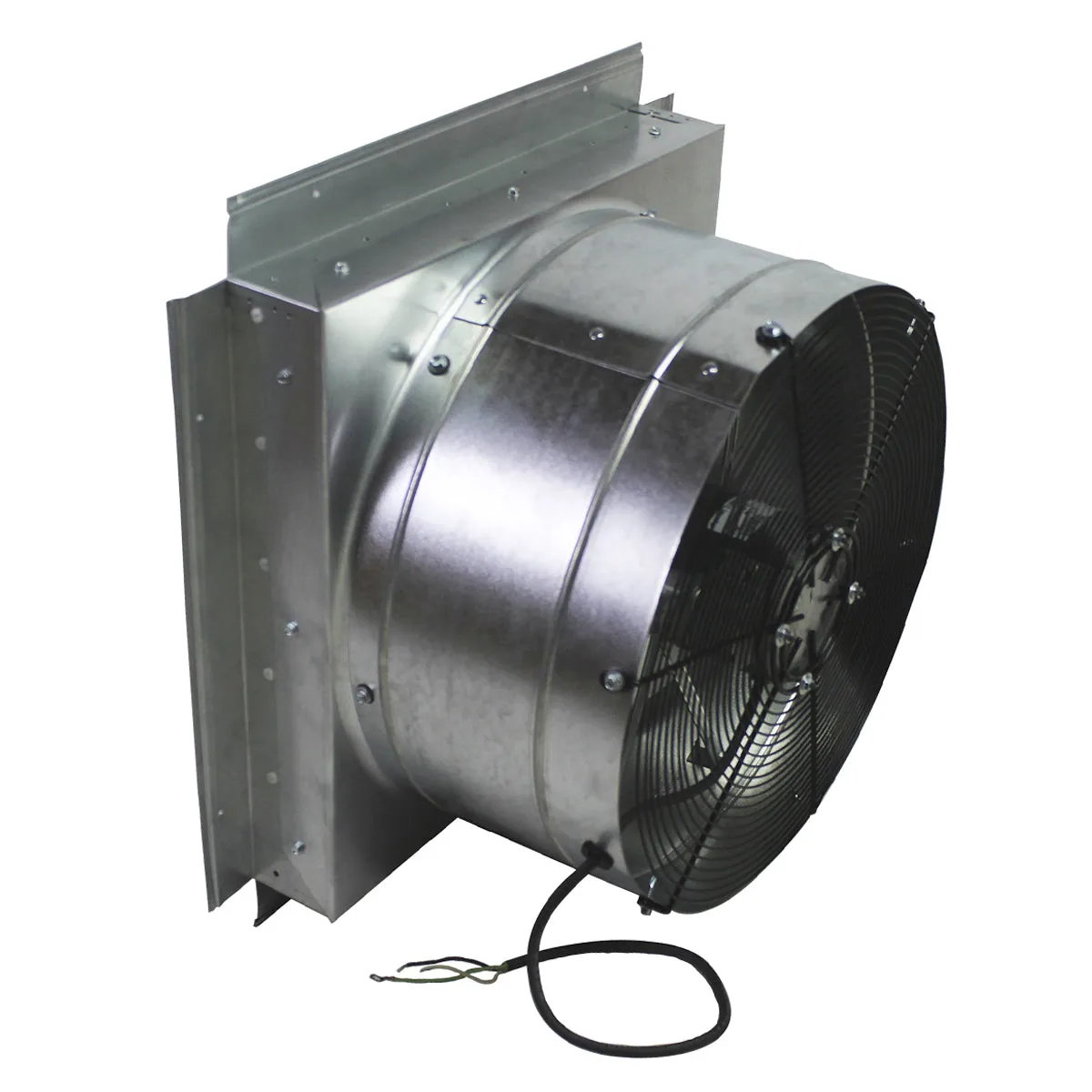 18 In. Heavy Duty Exhaust Fan with Automatic Shutter