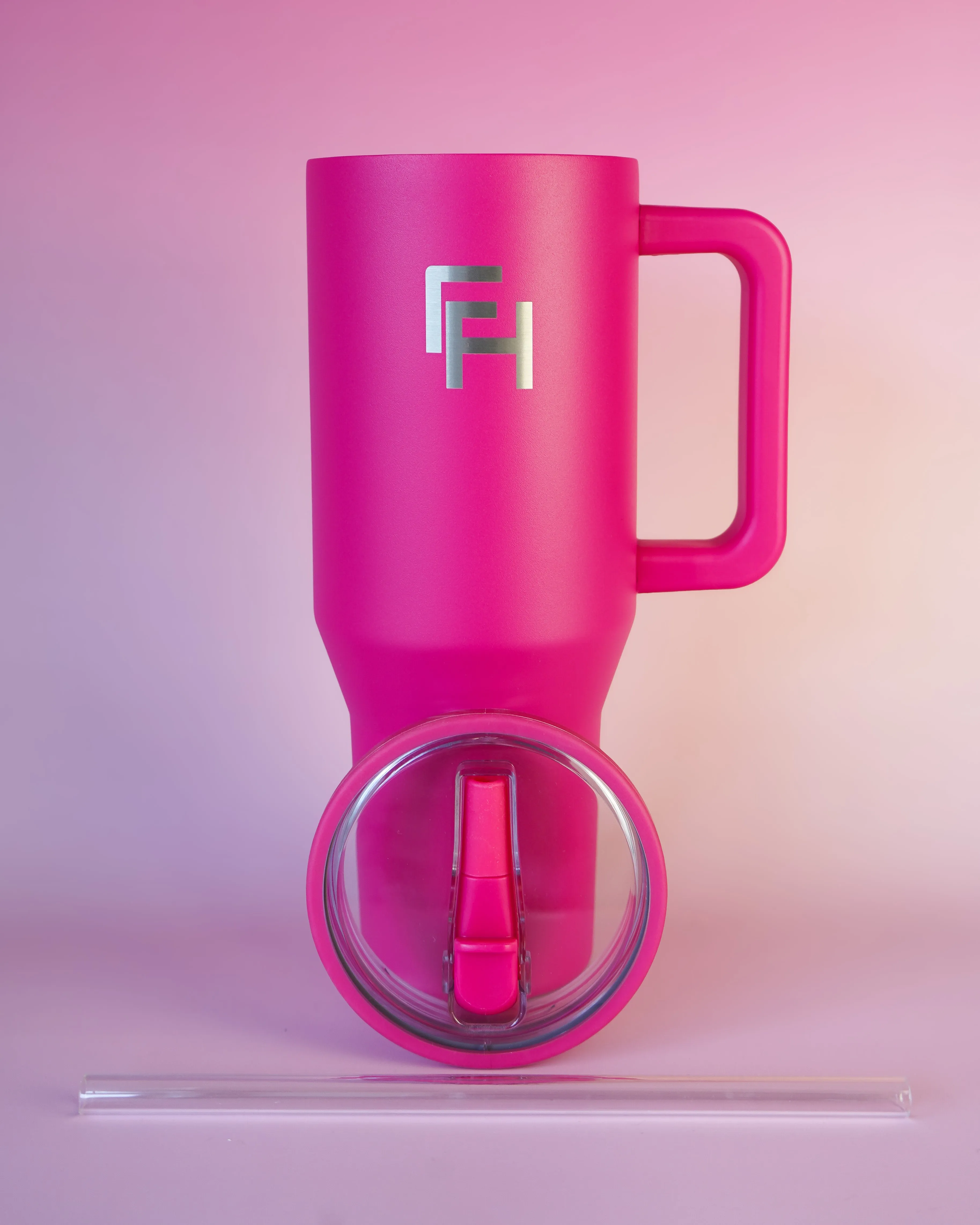 1L Tumbler Bottle - Magenta