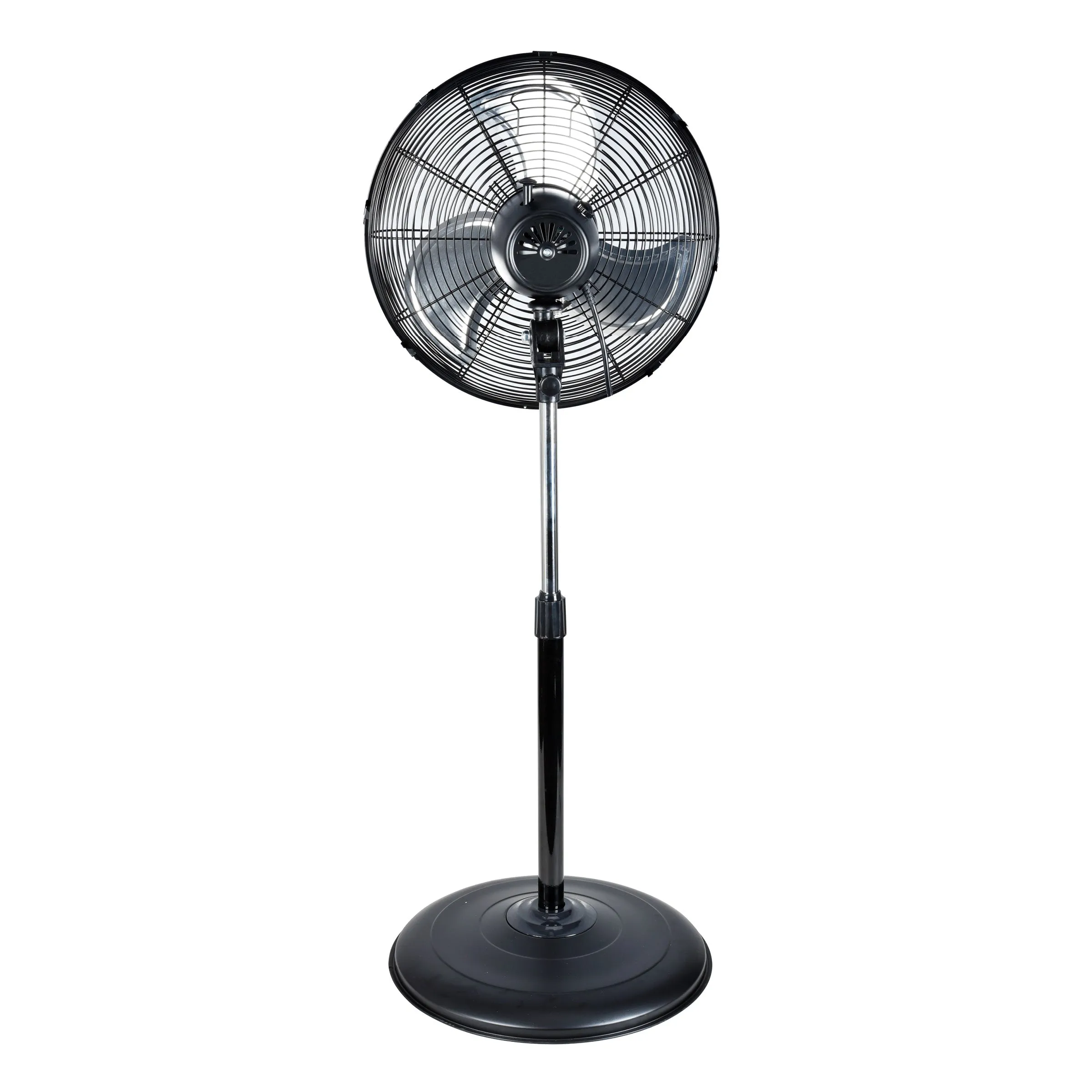 20” High-Velocity Oscillating Pedestal Fan with Industrial-Grade Aluminum Blades