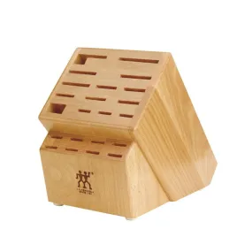 22-Slot Hardwood Knife Block