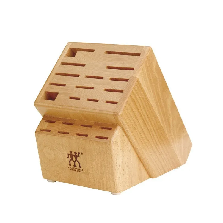 22-Slot Hardwood Knife Block