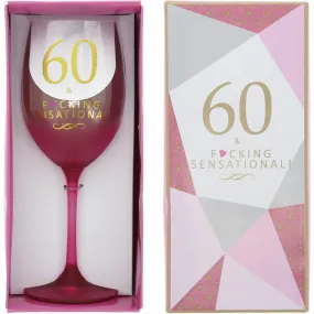 60 Gift Boxed 19oz Crystal Wine Glass