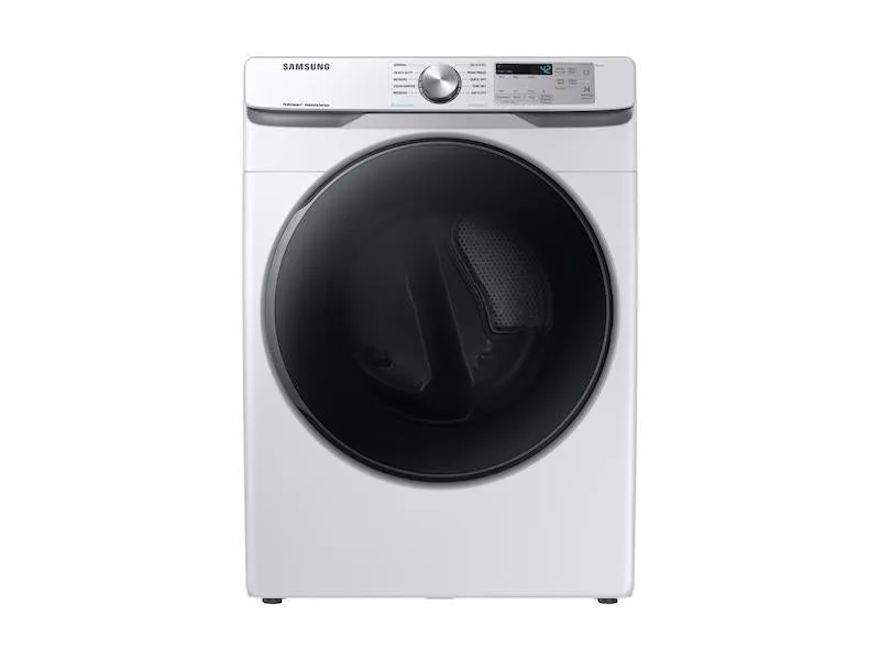 7.5 cu. ft. Electric Dryer with Steam Sanitize  in White - (DVE45R6100W)