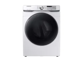 7.5 cu. ft. Electric Dryer with Steam Sanitize  in White - (DVE45R6100W)