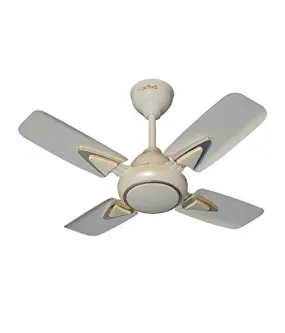 ACTIVA 600MM HIGH Speed 850 RPM Galaxy-1 4 Blades Deco Ceiling Fan (Ivory) 2 Year Warranty