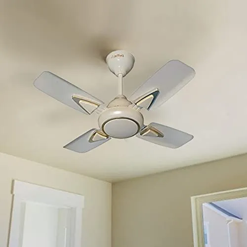 ACTIVA 600MM HIGH Speed 850 RPM Galaxy-1 4 Blades Deco Ceiling Fan (Ivory) 2 Year Warranty