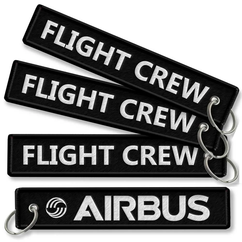 AIRBUS-Flight Crew-BagTag-BLACK