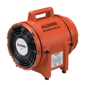 Allegro¬ COM-PAX-IAL 115 V 3 A 1/3 hp 831 CFM Polyethylene DC SubmersibleAC Explosion Proof Blower Without Canister