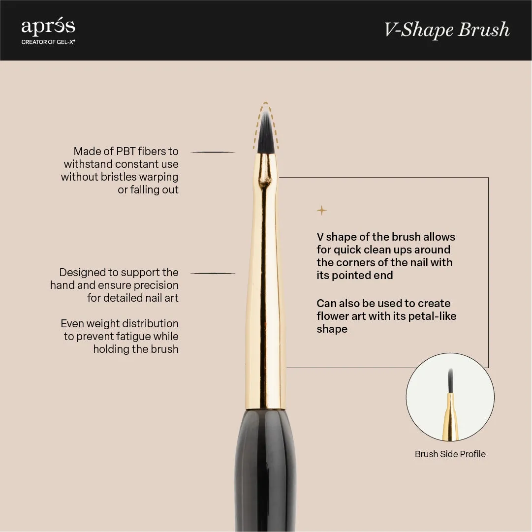 Aprés V-Shape Brush