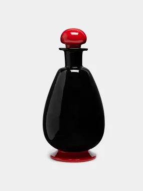 Archive Revival murano glass carafe