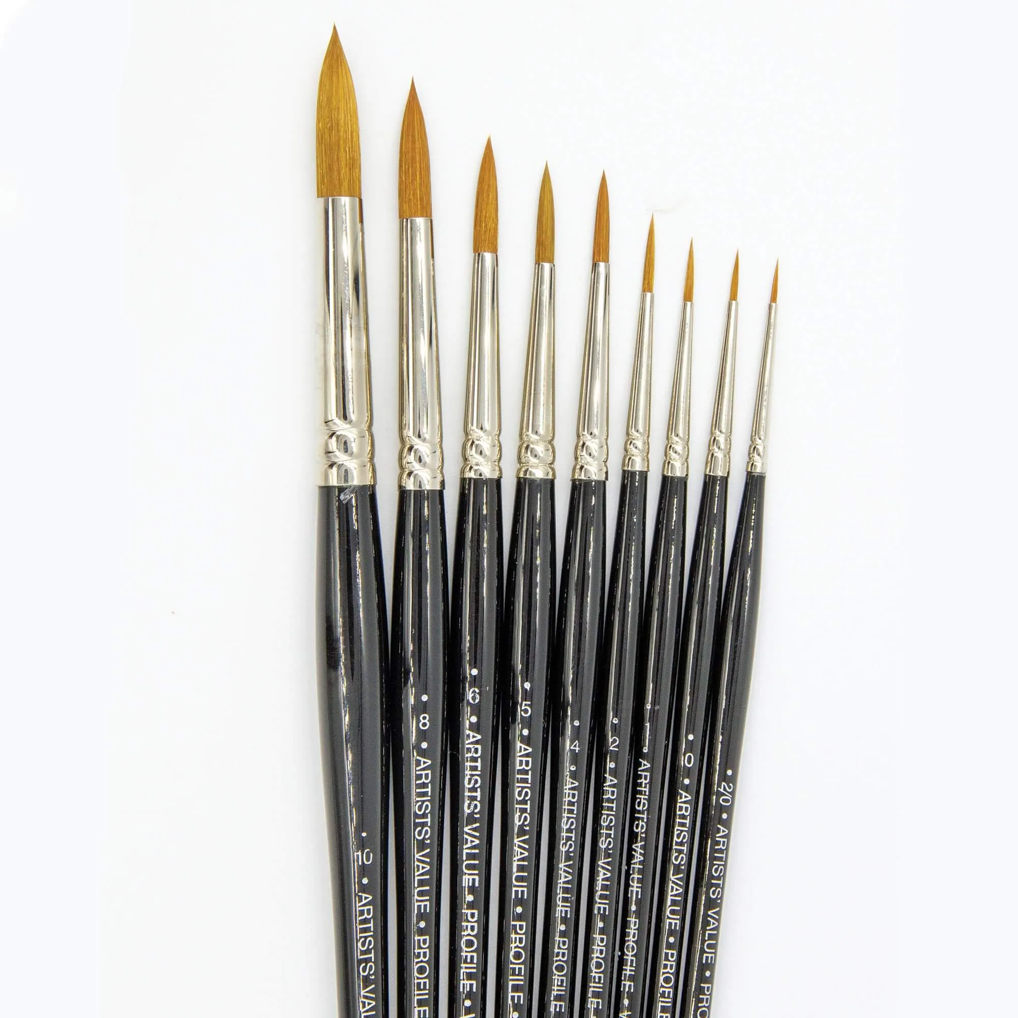 ARTdiscount Artist's Value Profile Brushes - Round