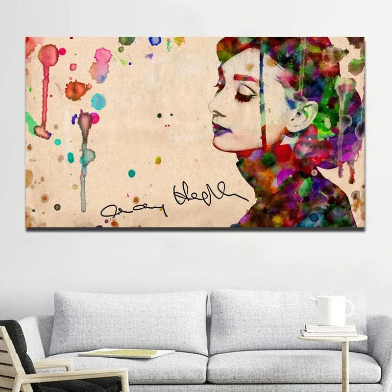 Audrey Hepburn Wall Art - Premium Prints  Decor