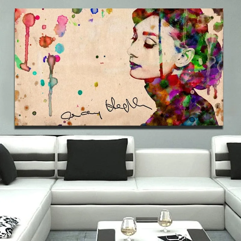 Audrey Hepburn Wall Art - Premium Prints  Decor