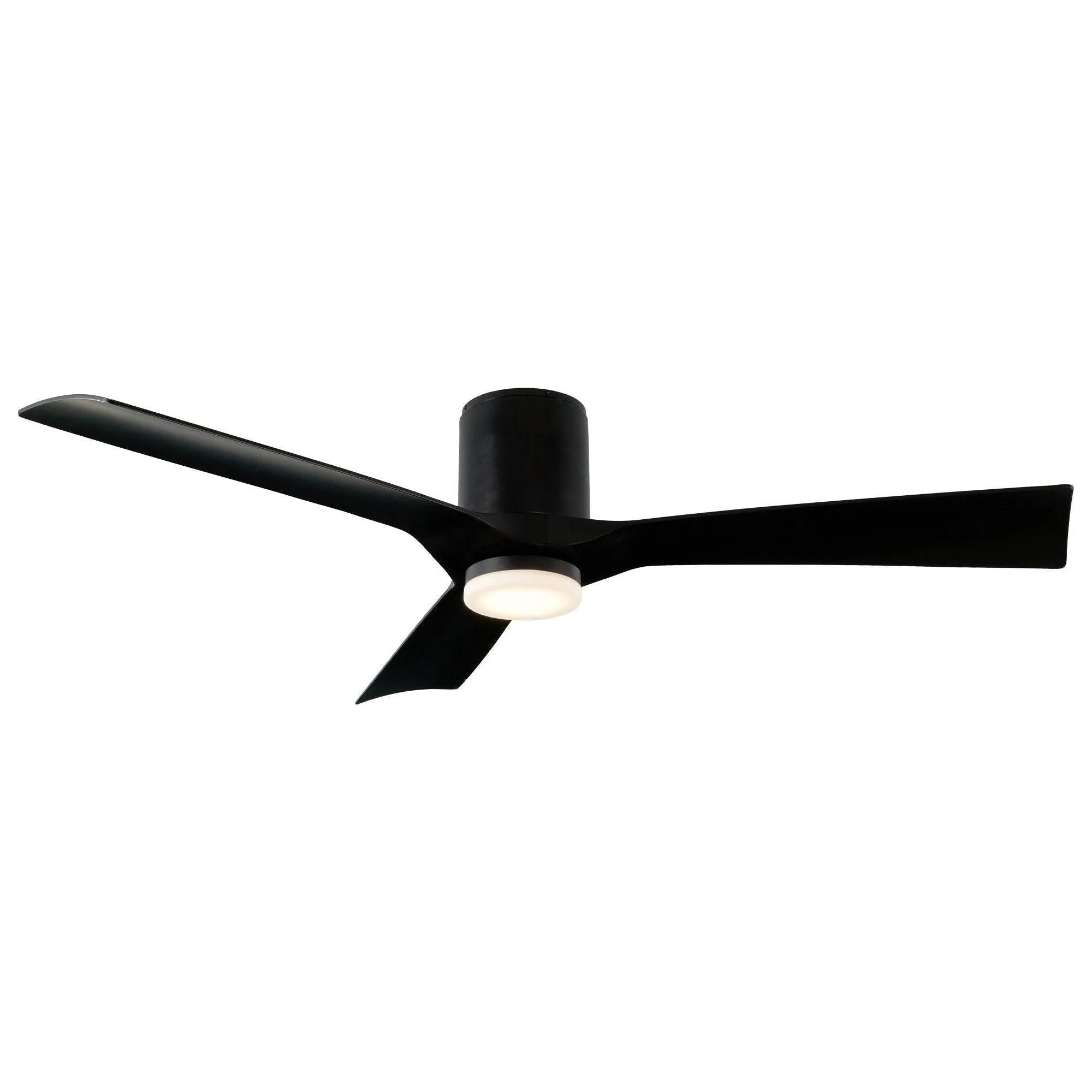 Aviator Indoor/Outdoor 3-Blade 54" Smart Flush Mount Ceiling Fan with Remote Control