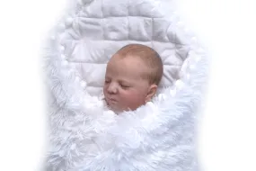 Baby Blanket - Ice White - Koochiwrap™️