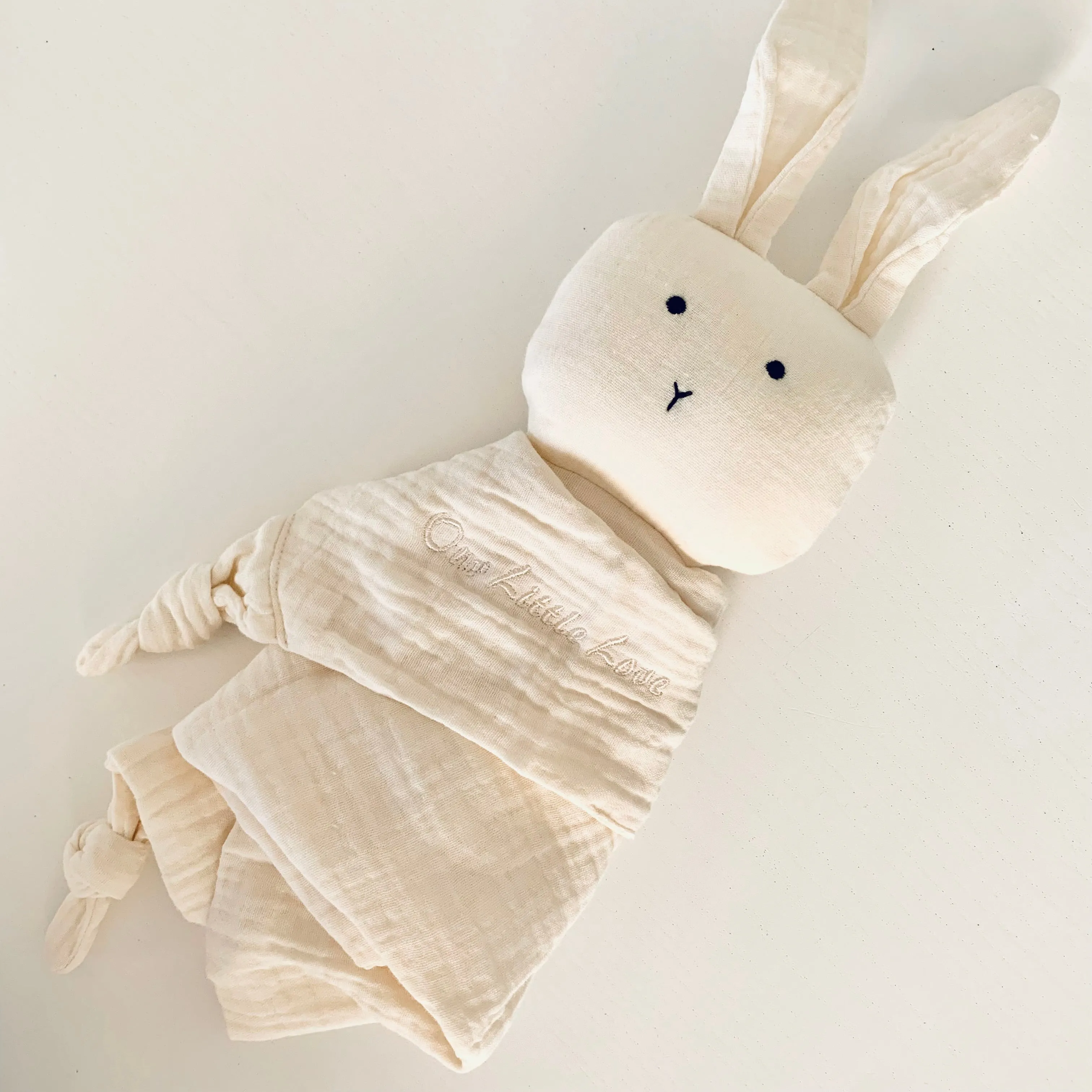 Baby Comforter Cream Bunny