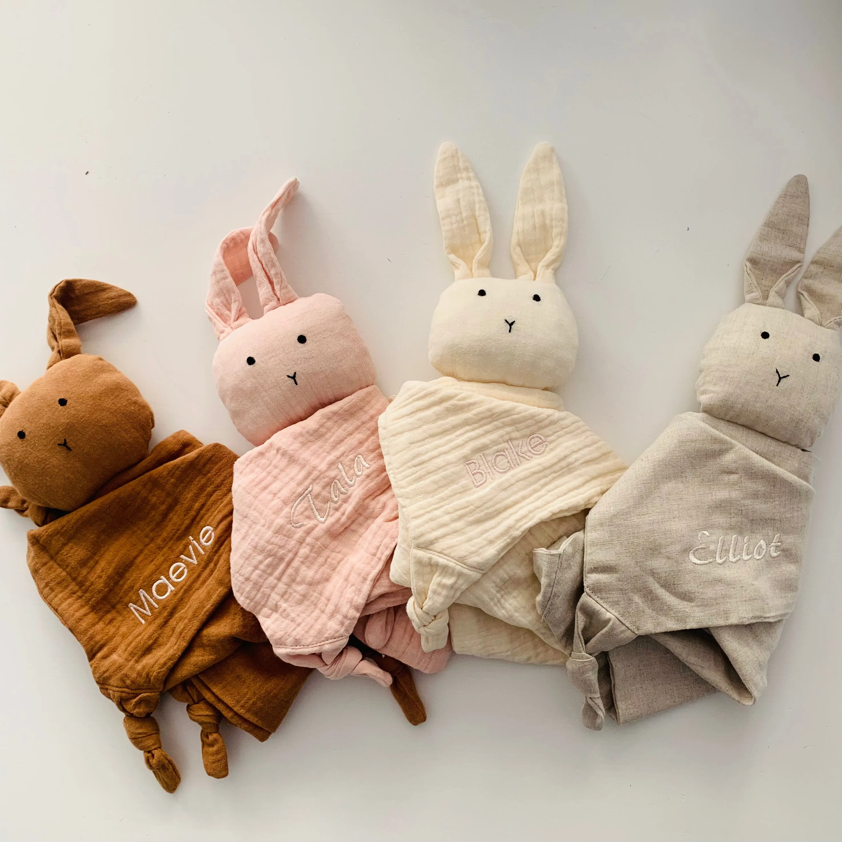 Baby Comforter Cream Bunny