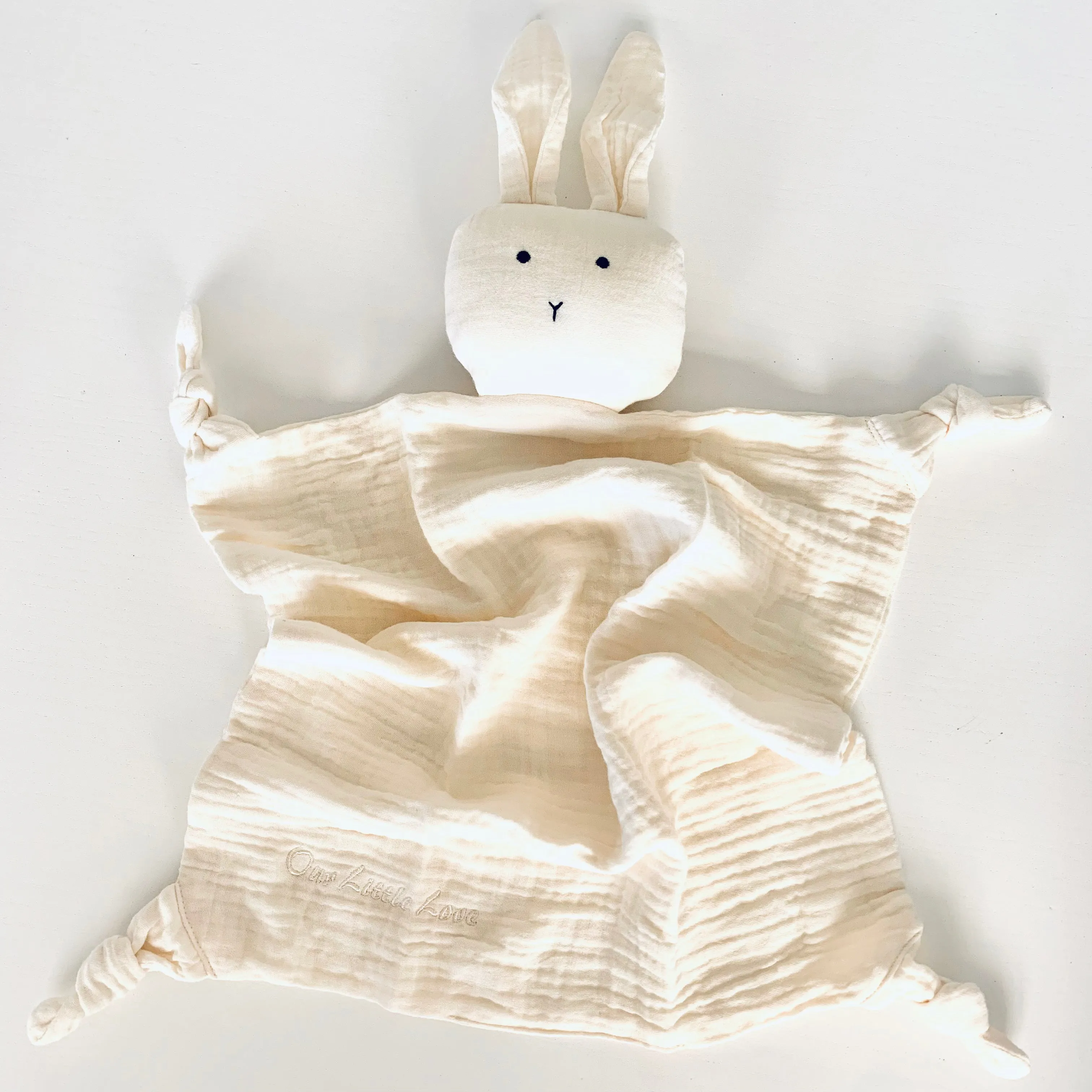 Baby Comforter Cream Bunny