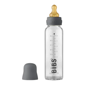 Baby Glass Bottle Complete Set 225ml - Iron