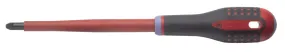 Bahco ERGO handled Screwdriver, insulated to 1000V, Pozi Drive PZ2