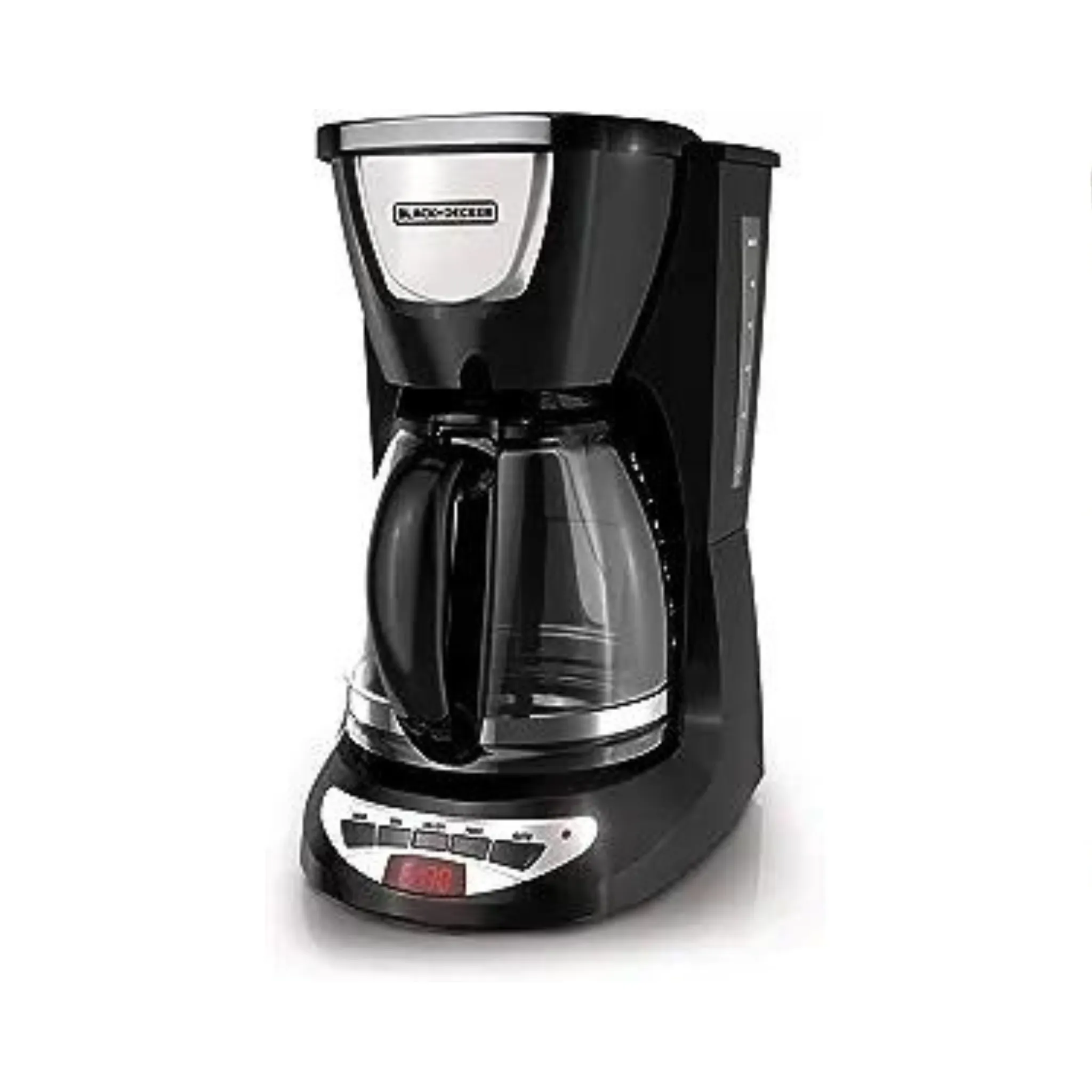 Black Decker 12-Cup Programmable Coffeemaker with Glass Carafe