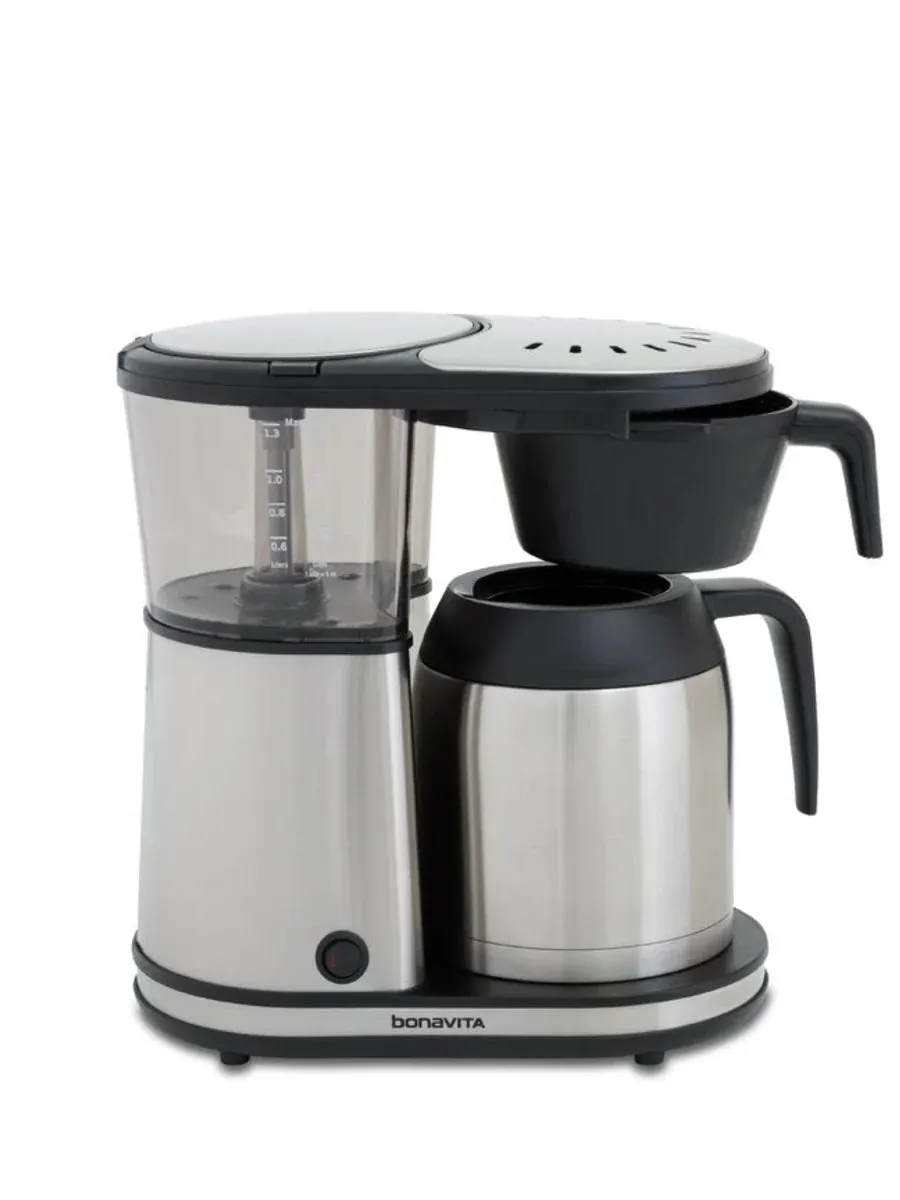 BONAVITA Connoisseur One-Touch Thermal Carafe Coffee Brewer (8-Cup) (120V)