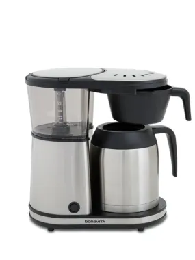 BONAVITA Connoisseur One-Touch Thermal Carafe Coffee Brewer (8-Cup) (120V)