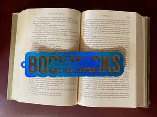 Bookmarks are for Quitters SVG Laser Ready File Glowforge