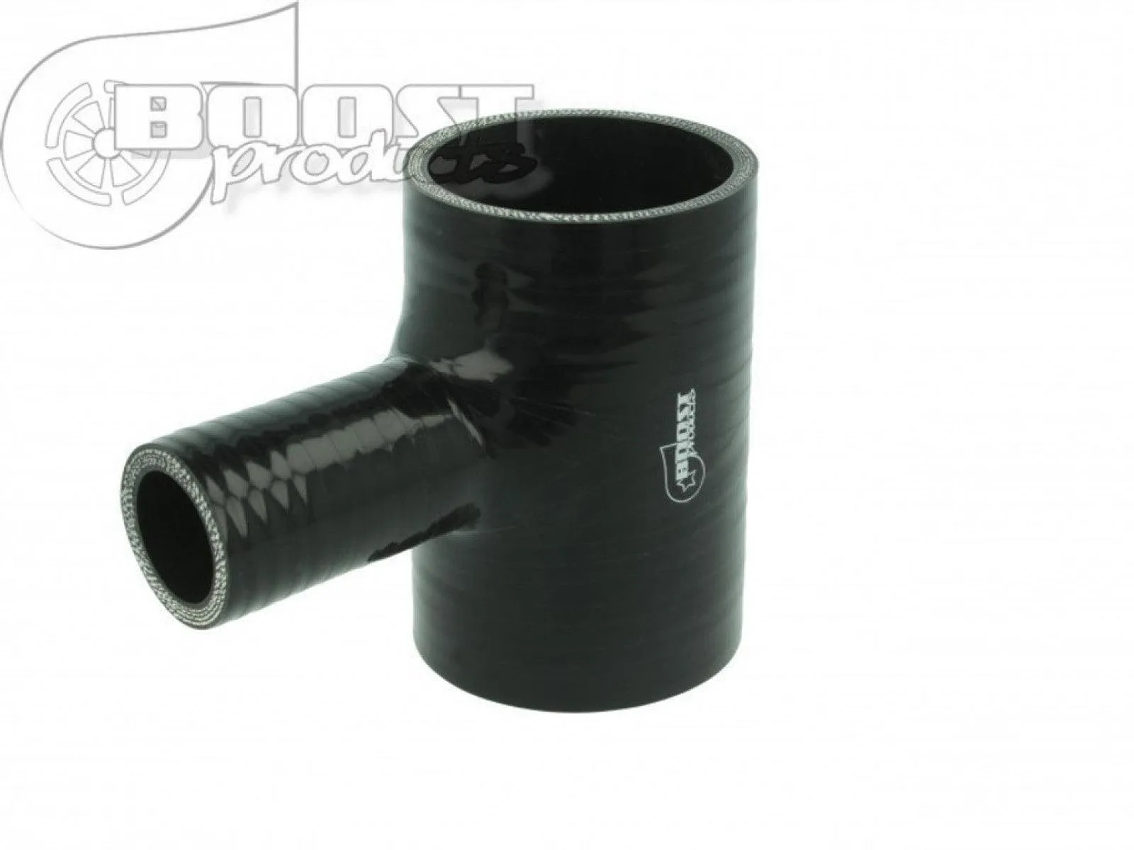 BOOST Products Silicone T-piece Adapter 54mm (2-1/8") ID / 25mm (1") Branch ID / Black