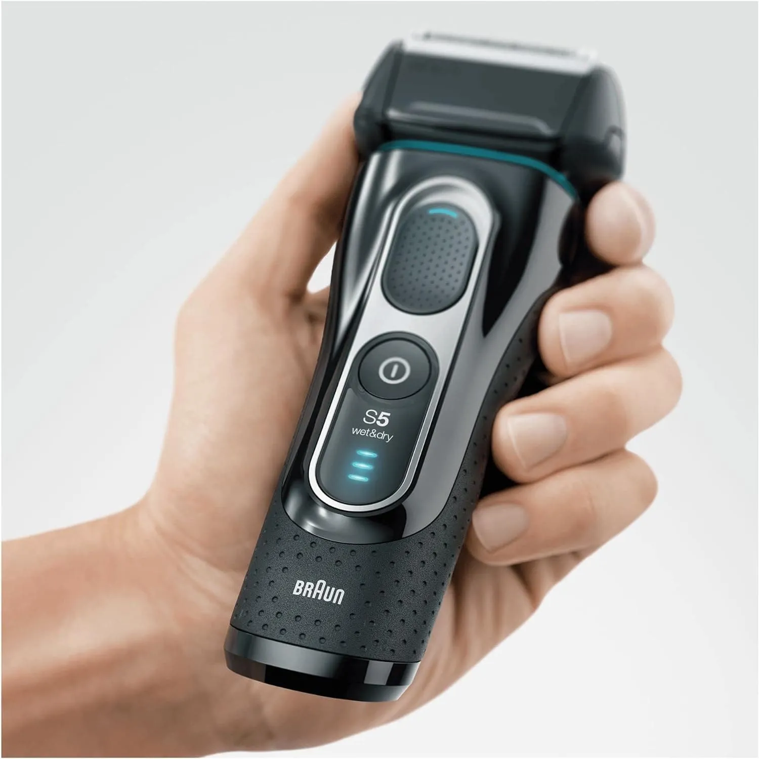 Braun Series 5 Electric Shaver Replacement Head, Easily Attach Your New Shaver Head, Compatible With All Series 5 Electric Shavers, 52B, Black