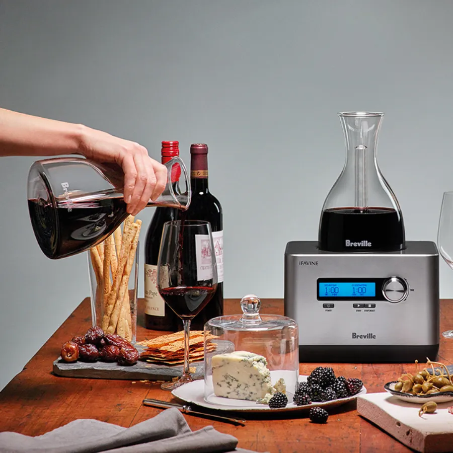 Breville BWD600SIL1BUS1 The Sommelier Decanter