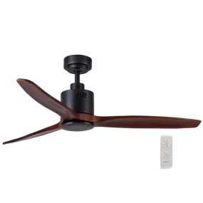 Bright Star Lighting FCF045 BK/WOOD Ceiling Fan