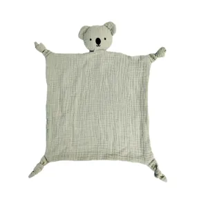 Bubsy Koala Muslin Comforter Sage 30x30cm