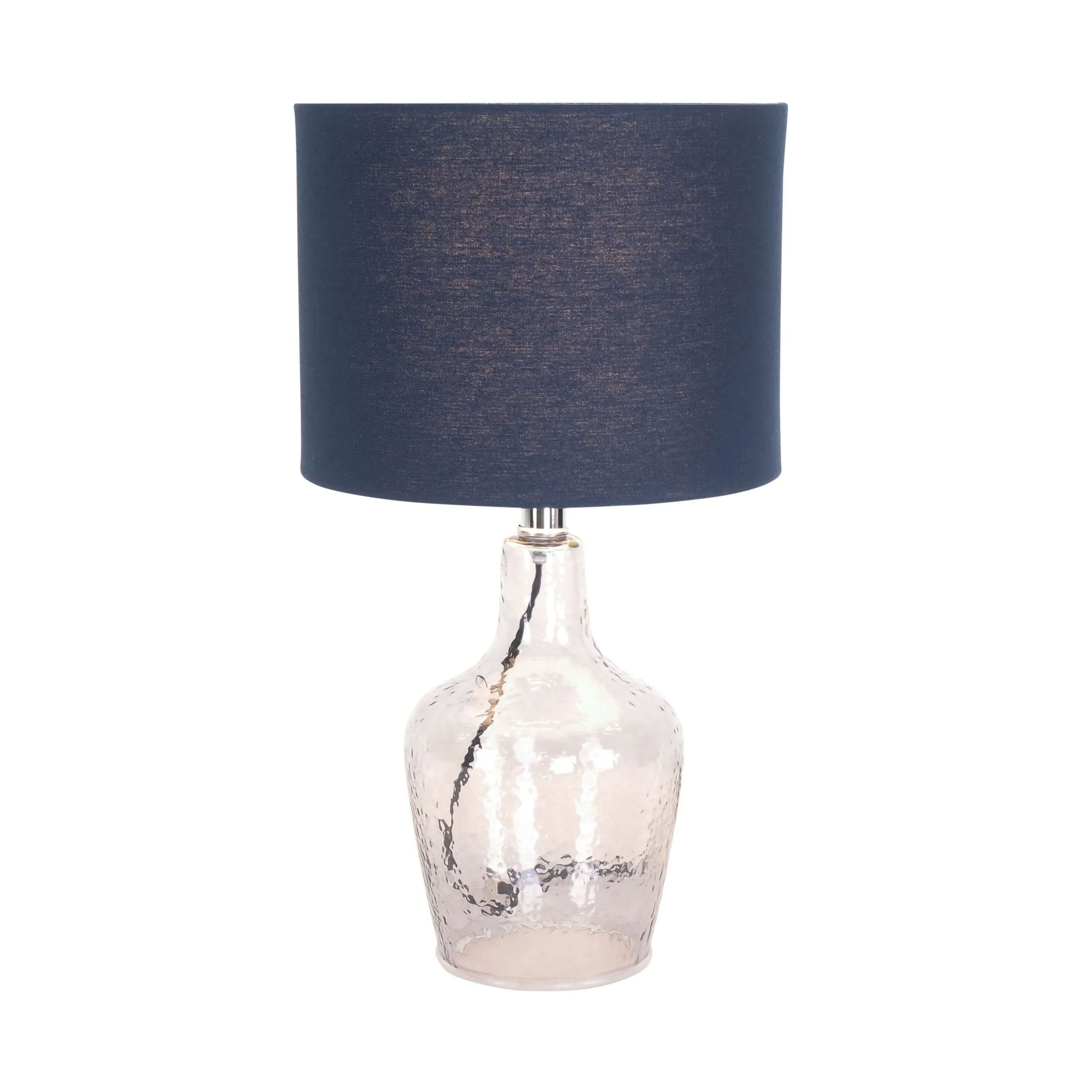 Cadence Blue Glass Table Lamp 47cm