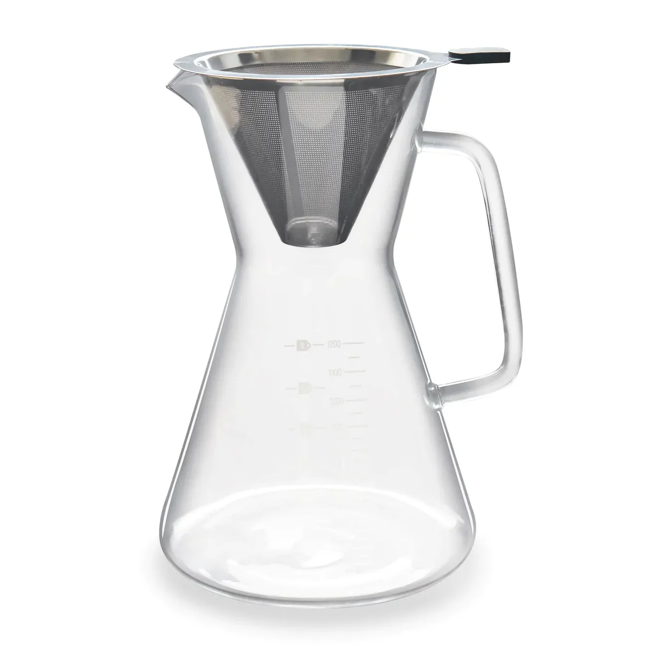 Carafe à café en verre 1.2L