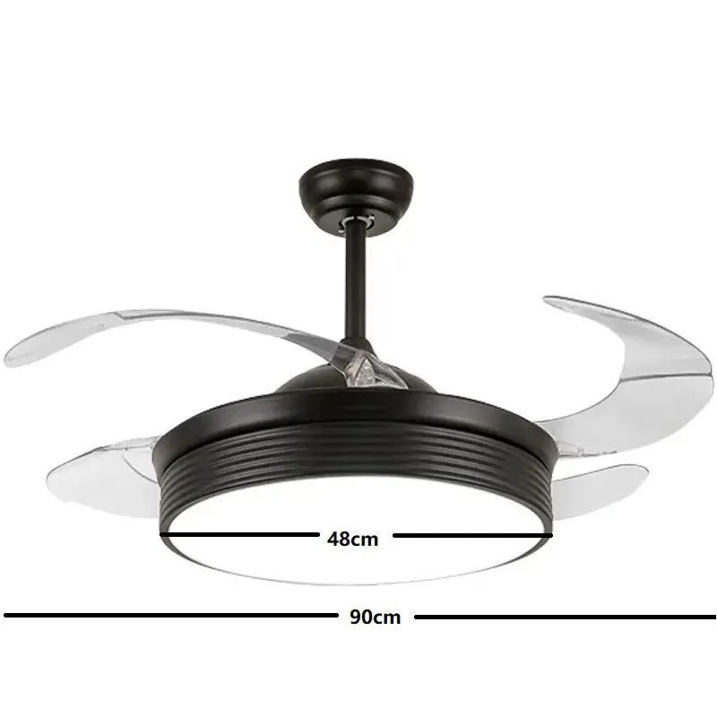 Ceiling Fan With Extendable Blades And Light -Drcf9112