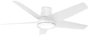 Chubby II 58" Outdoor Ceiling Fan in Flat White