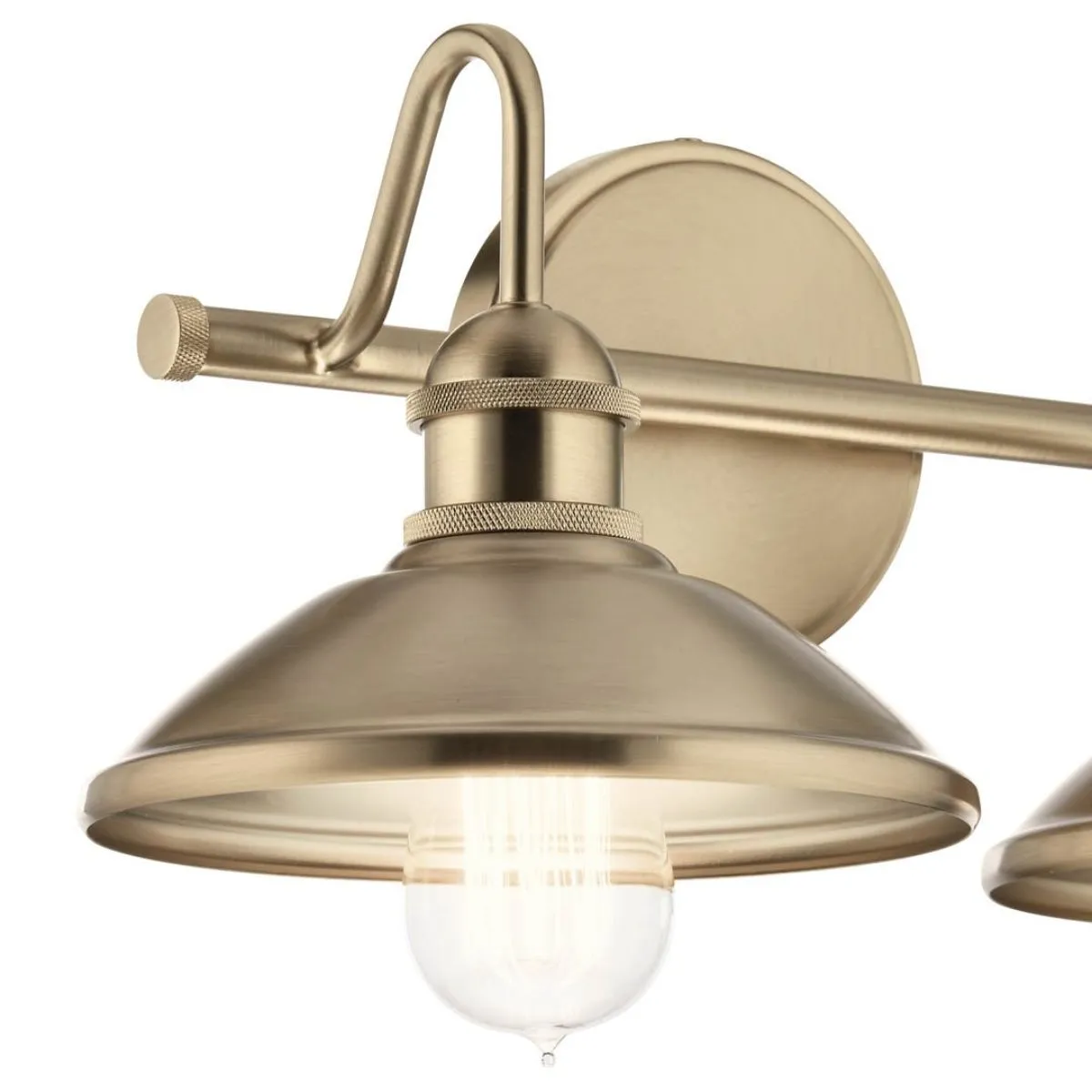 Clyde 17 in. 2 Lights Vanity Light Bronze finish