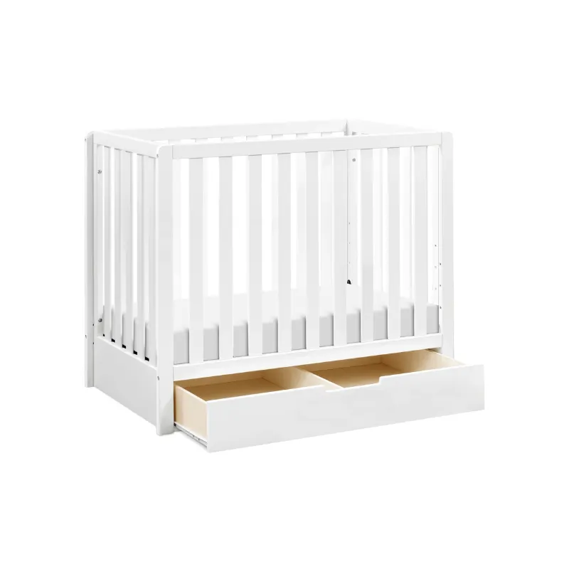 Colby 4-in-1 Convertible Mini Crib with Trundle