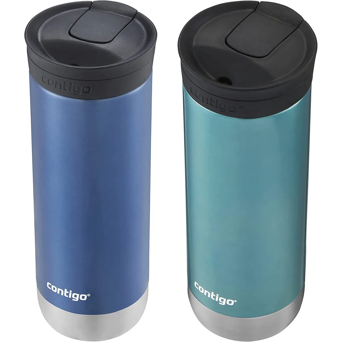 Contigo 20 oz. Huron 2.0 SnapSeal Insulated Stainless Steel Travel Mug 2-Pack