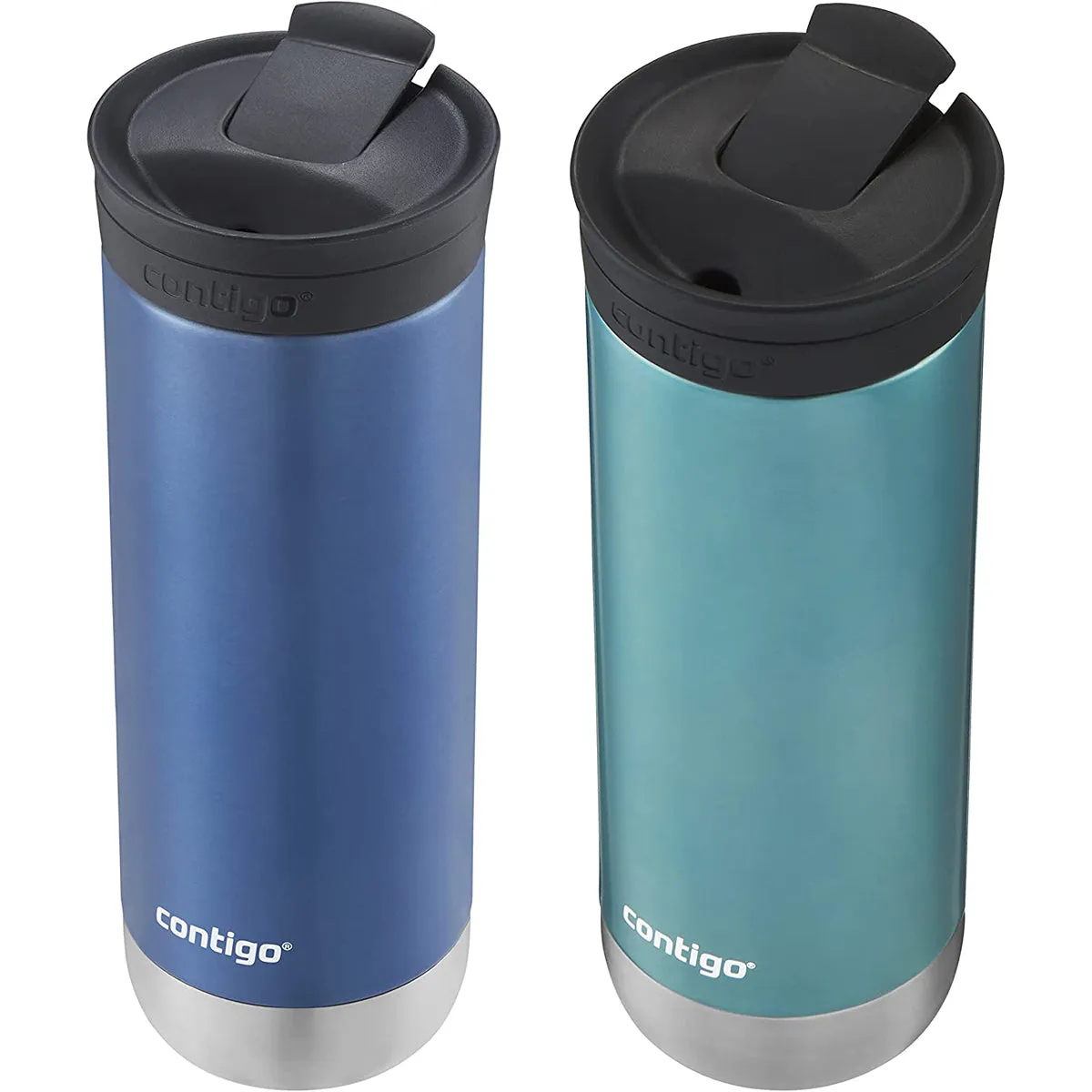 Contigo 20 oz. Huron 2.0 SnapSeal Insulated Stainless Steel Travel Mug 2-Pack