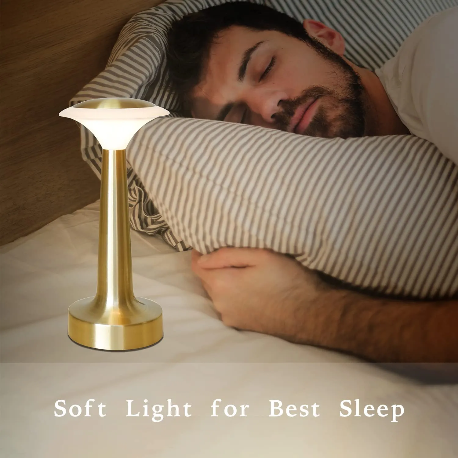 Cordless Battery Operated Table Lamp Touch Control