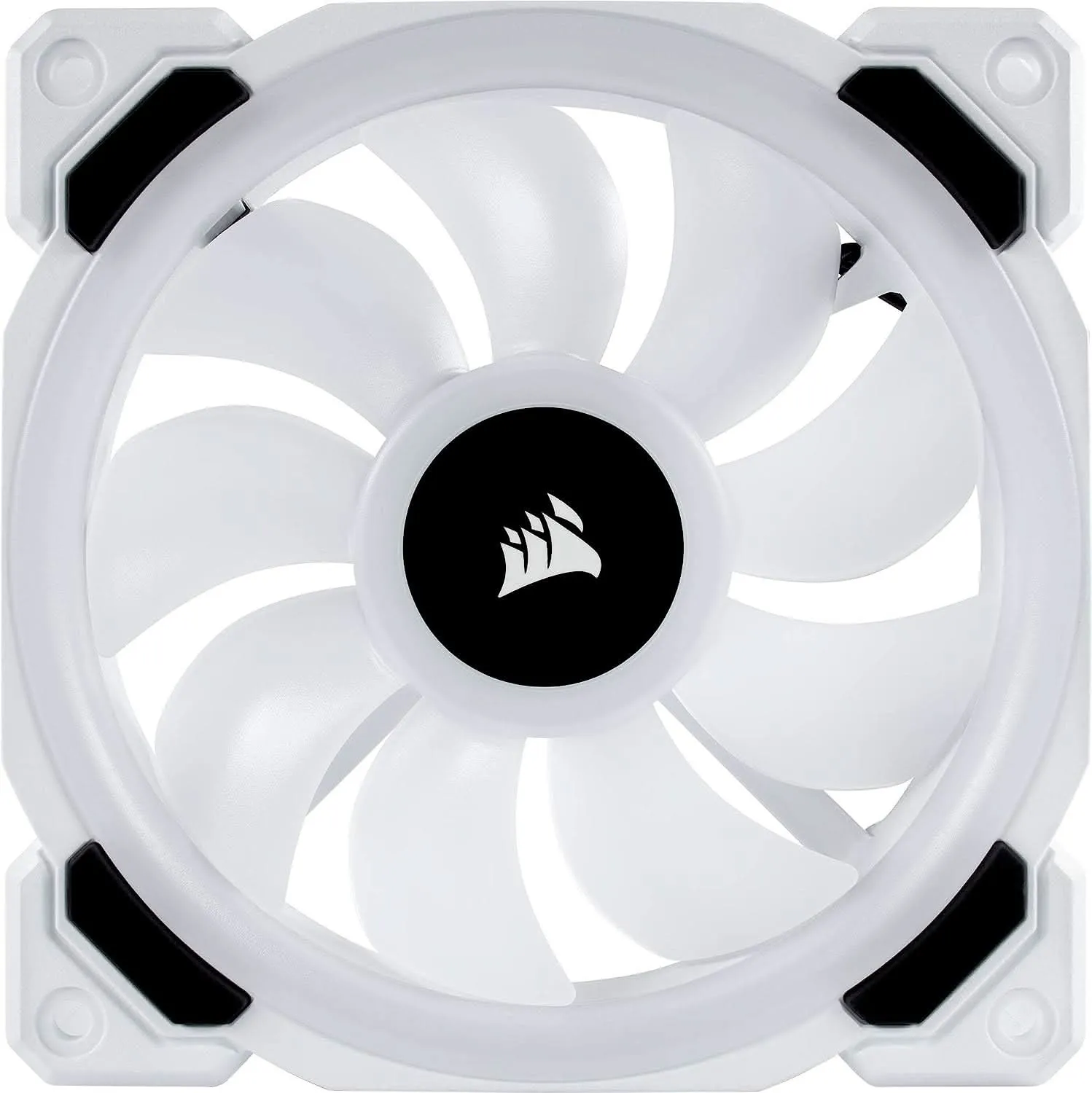 CORSAIR LL120 RGB CABINET FAN TRIPLE PACK WITH LIGHTING NODE PRO WHITE