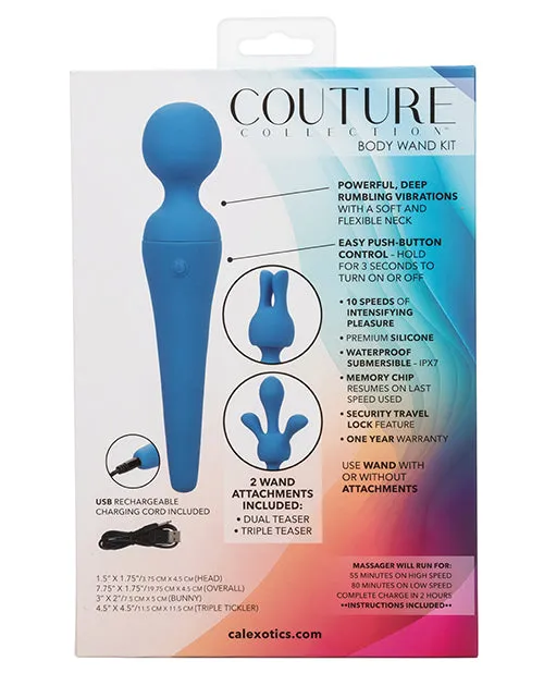 Couture Collection Body Wand Vibrator Kit