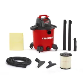 CRAFTSMAN CMXEVBE17590 9 Gallon 4.25 Peak HP Wet Dry Vac, Portable Shop Vacuum Wet and Dry with Filter, Dust Bag, Hose and Attachments for Home, Garage and Automotive Cleaning