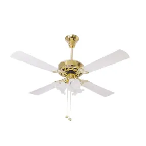 Crompton Uranus 1200 mm (48 inch) Decorative Ceiling Fan with Lights (Ivory) (URANUS1200IVY)